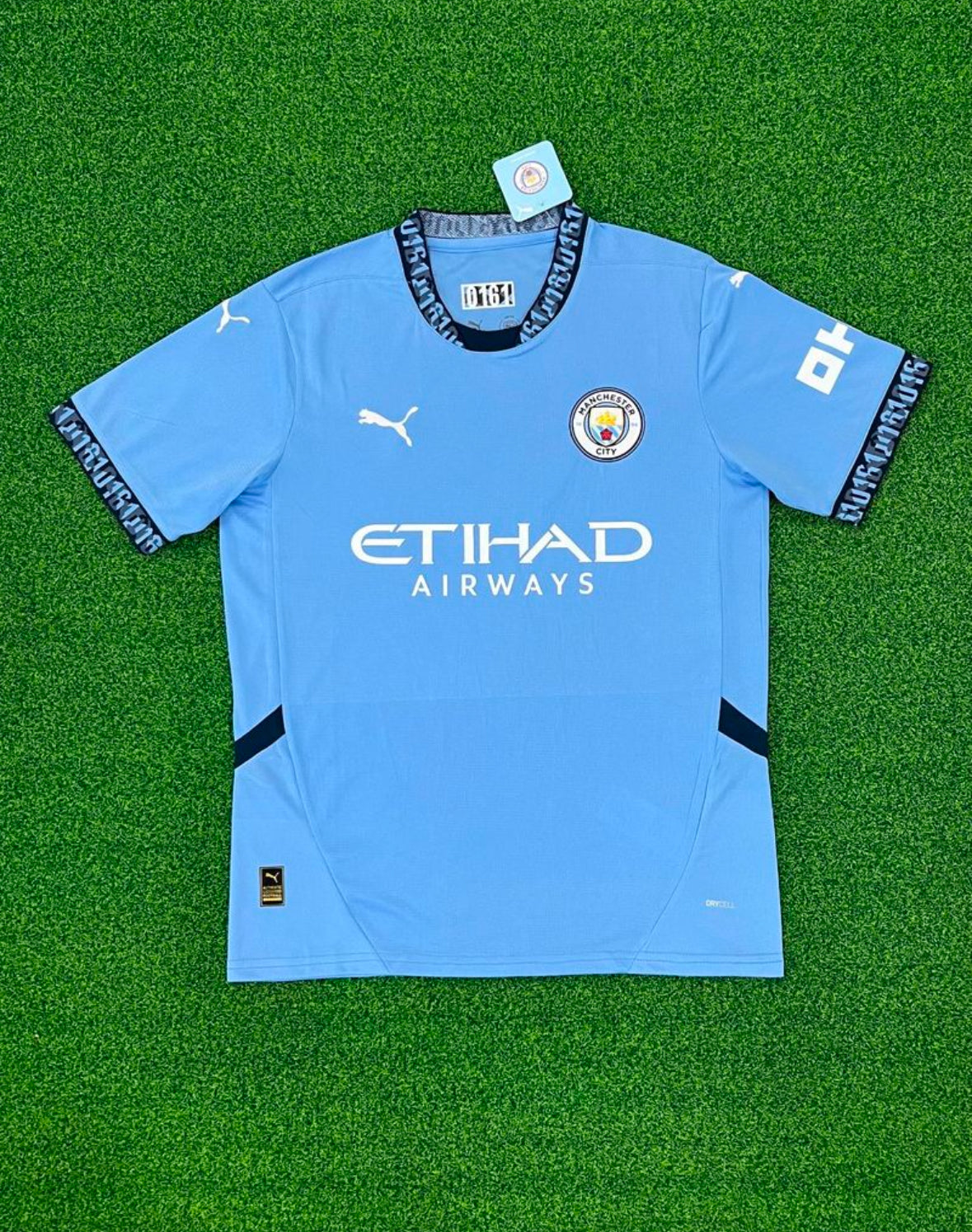 Maillot Bleu Puma Etihad Airways Manchester City