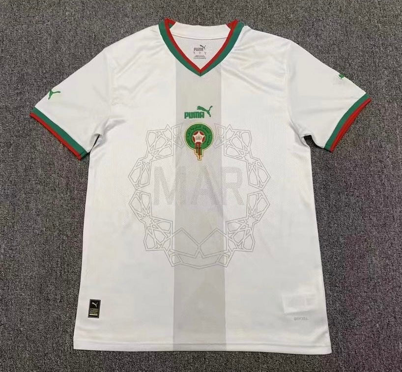 Maillot Maroc Blanc Puma - Collection Officielle