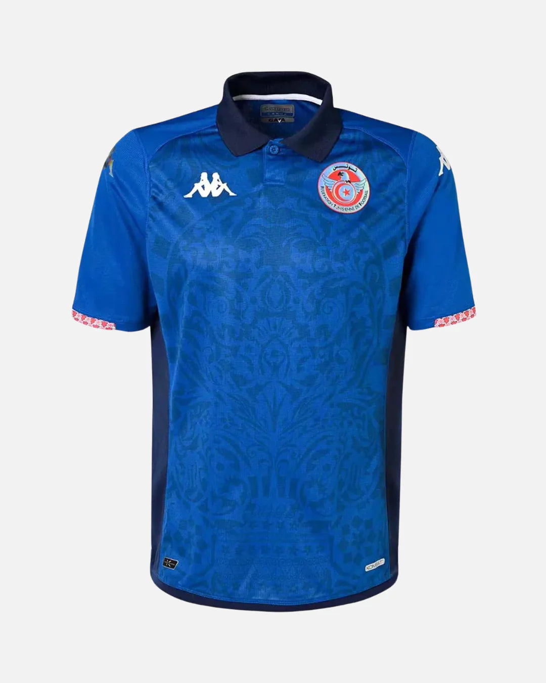 Maillot Tunisie Bleu Kappa